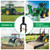 Versatile Quick Hitch Adapter with Adapter Sleeve Integrated Molding No Welding Used to Adjust Top Link Bracket Movements Fit for Category 1 3-Point Quick Hitch Tractors