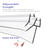 GEZMR 2-Pack Frameless Shower Door Bottom Seal (3/8'' X 39'') Clear Glass Shower Door Seal Strip Shower Door Sweep can Covers up to 23mm Gap - Stop Leaks