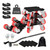 MYUEA Furniture Dolly,Furniture Movers with 5 Wheels,Carbon Steel Panel Heavy Duty Dolly,Maximum Load 3474LBS,Furniture Lifter with 5 360° Rotatable Rubber Universal Wheels(Black,6.89x6.9 in)