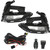 labwork Fog Lights Assembly Replacement for Nissan Sentra 2020 2021 Driving Fog Lamps with Bulbs Harness Switch Kit Driver and Passenger Side