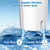FOIRCEADAL 6 Pack Water Filter Replacement for Brita Filters, Pitchers and Dispensers, Classic 35557, OB03, Mavea 107007, Grand, Lake, Capri, and More, NSF Certified, BPA-Free