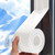 Window Sealing Tape, Window AC Insulation Air Conditioner Sealing Around Frame,3 inch X 65.5 FT, Blocker for Cold Heat Air, Waterproof Tape for Repair, Heavy Duty No Residue (White)