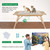 TEAKMAMA 27.6" H Tall 1500 Piece Puzzle Table with Legs, 4 Drawers, 34.3" W x 26.5" D Large Wood Folding Jigsaw Puzzle Board with Cover for Adults, Nature