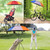G4Free 68 Inch UV Protection Golf Umbrella Auto Open Vented Double Canopy Oversize Extra Large Windproof Sun Rain Umbrellas (Rainbow/Black)