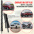 Antenna fits Ford F-150 (2009-2026) - Ford Bronco (2021-2026) 8 Inch Short Rubber Antenna - USA Threading - Carwash Safe - Internal Copper Coil