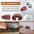 5 Sets of Drawer Slides Guide Glide Compatible with Kenlin Rite-Trak II 168 Track, Dresser Drawer Guides Rail Repair, Track Glide with Metal Back, Runners Slides fit Most Furniture Manufacturers