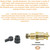 700258 Prime Spray Valve Kit,Drain Valve Compatible with Titan 440 540 640 740 Aftermarketr Airless Paint Sprayer,Replace Airless Spray Painting Machine Accessories 700-258 Drain Valve