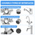 Upgraded Metal 10-in-1 Faucet Aerator Tool - Heavy-Duty Removal Key for M16.5-M28 Sizes, Hidden Thread/Housing Aerators, Home Plumbing Repair Must-Have