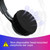 3 Pair Sheadphone Ear Covers, 3.9 Inch Breathable Stretchable Mesh Headphone Earpad Covers for Headphones, Washable Sweat-Prevention Protective Earpads for 3.5-4.3" Ear Cups (Black)