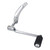 WOWTK Extended Shifter Shaft+Rear Shift Lever w/Pegs for Harley FL Softail 2018-2022 Models Equipped with footboards Softail Slim FLSL Heritage Classic Fat Boy Deluxe FLDE,Chrome