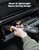 JOYTUTUS Steering Wheel Lock, Car Seat Belt Lock with 3 Keys,Double Car Anti Theft Device,Fits Most Vehicles, Trucks, SUVs, and Vans