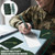 Faccito 24 Pcs Memoranda Notebook and Pen Set Green Tactical Military Record Notebook 3.3" x 5.5" Mini Army Utility Notepad Memo Book for Outdoor Recording School First Responder (Classic Style)
