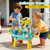 NOPROB 2027 Upgraded Toddlers 1-3 Water Table with Electric Pump, Kids Water Table with Faucet Play Food Accessories Fishing Toy, Kitchen Play Sink Toys for Girl Boy Age 3+ (Blue)
