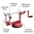 Apple Peeler and Corer, Durable Heavy Duty Chrome Cast Iron, Suction Base