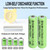 Ni-MH Double A 200mAh 1.2v Rechargeable Solar Light Batteries,10 Pack AA 200mAh 1.2 Volt Battery for Outdoor Solar Lights, Lantern, Garden Landscape Lamp(NOT AAA Size)