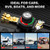 PTPUO Top Post Battery Disconnect Switch, Car Battery Disconnect Switch, 12V-48V Battery Cut/Shut Off kit for Car RV Boat Truck ATV, Suitable for Negative Terminal, Flexible Installation Options