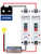 DIHOOL Heavy Duty Battery Disconnect Switch, 300 Amp DC Circuit Breaker for Car Audio RV Marine Boat Truck Trolling