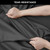 smotrcc UTV Ranger Seat Cover Compatible with Polaris Ranger 400 500 570 800 Midsize 2010-2014,Lower Seat Cover Soft Protector Waterproof PU Coating Ranger Seat Accessory