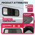 Wutist Universal 36" W x 15" H RV Window Horizontal Slide w/Mesh Screen,