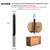 SICWOOD Extra Long Flush Trim Router Bit 1/2 Shank, 3-Inch Height X 1/2-Inch Diameter, Carbide Tipped, Top Bearing Template Flush Cut Trim Router Bit, for Woodworking Trimming