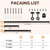 SUTINE Closet Rod, Closet Rods for Hanging Clothes, 17 to 52 inch Adjustable Ceiling/Wall mounted Closet Hanging Rod, Heavy Duty Clothes Rod Clothing Bar, Closet Poles for Hanging Clothes for Wardrobe