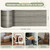 Besezx Wood Grain Tape, 2.4" X15', Self Adhesive Wood Grain Repair Patch for Tables, Chairs, DIY,Baseboards, Doors, Windows, Floors and Furniture Renovation.（Gray）