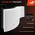 A-Premium 2-PC Engine Air Filter Compatible with Mitsubishi