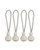 Universal Bungee Tie Down,Outdoor Blinds Parts,Weather Resistance,for Exterior Roller Shades and Outdoor Roller Blinds,Original Length 4 Inch(Sand,4 pcs)