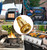 CALPOSE QCC1 Propane Adapter, 5042 Propane Gas Fitting Hose Adapter with 1/4 Inch Pipe Thread and QCC1 Male & POL Female Connector, Solid Brass Propane Adapter for Outdoor Cooking