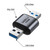 cablecc 10Gbps USB 3.0/3.1 Type A Male to USB 3.0/3.1 A Male Data Adapter Extension for Laptop Desktop