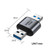 cablecc 10Gbps USB 3.0/3.1 Type A Male to USB 3.0/3.1 A Male Data Adapter Extension for Laptop Desktop