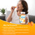 (2 Pack) Calcium Citrate 1200 mg Gummies with Vitamin D3, High Absorption Calcium Supplements for Women & Men, Sugar Free, Non-GMO, Gluten Free, Supports Muscle & Immune - Orange Flavor