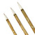 Artway Chinese Brush Set x 3 - Small, Medium & Large, Bamboo