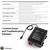 PM4-100LK RV Power Converter - 100 Amp AC to DC Shore Power Converter for Camper, Lithium and AGM Battery Charging Center