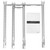 Uniflasy 69787 Burner Tube Set for Weber Spirit E330 335 Front Control,304 Stainless Steel 68948