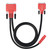 XTOOL DB15 OBDII Replacement Cable, Male to Female OBD2 Cable, Compatible for D8S, X100 Pads, IK618, X100 PAD3