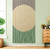 HYVAKUPPA Handmade Bamboo Beaded Curtain for Doorways 65 Strands 35.5" x 75" Boho Door Curtains Window Hanging Room Divider Partition for Home Decoration