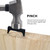 UPTTHOW 10PCS Pinch Dogs Woodworking 2inch Wood Clamps Square Back Tapered Legs Woodworking Glued Panel Table Stool Top Plank Edge Post Assembly Clamping Tools 2"