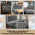 RV Couch Covers Camper Slip Covers for RV Furniture Couch Cover for RV Camper Sofa RV Furniture Covers Gray（57"x 72"） (Grey)