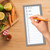 4 Pack Magnetic Notepads for Refrigerator，200 Sheets Grocery List Large Magnet Pad for Fridge,Full Magnet Back Design Magnetic Memo Pads for Grocery List, Shopping List, To-Do List (Gray, 4 pack)