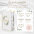 Your Perfect Day Wedding Planner Book and Organizer - Wedding Planner Book - Bridal Planning Binder with Countdown Calendar - Bride Gifts - (FLORAL)