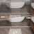 78” White Shower Threshold Water Dam Stopper for Dry and Wet Separation,Self Adhesive Collapsible Walk in Shower Splash Guard Seal Strip,Silicone Sink Edge Water Barrier for Bathroom and Kitchen