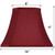 GO&SO Square Cut Corner Lampshades Burgundy Red, 8x14x11 Inch Medium Table Lamp Shades, Natural Faux Silk Lamp Shade for Floor Lamps,Bedroom and Living Room, Easy Assembly Required (Set of 2)