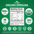 Zazzee USDA Organic Spirulina Powder, 16 Ounces (1 LB), 137 Servings, Certified Kosher, 100% Pure, Non-Irradiated, Mess-Free Wide Mouth Container, Fresh Smell and Neutral Taste, Non-GMO, Made in USA