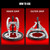 Big RED Gear Puller Set, 3''4''6'' 3 jaw Puller Tool, Puller Kit for Gearing, Pulley and Bearing Removal, Puller Kit Pulley with Reversible Jaws, 3 Pcs