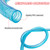 Fuel Hose 1 inch Suction Hose, Fuel Transfer Hose for Fuel/Oil/Diesel/Kerosene/Gasoline Transfer Pump, Fuel Pump Hose with 3/4 &1 Inch Threaded Couplings (6.5FT Long)