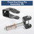 CARMOCAR Golf Cart Precedent Front Repair kit Replacement for 2004 Up Club Car Precedent Gas Electric Including Front Wheel Hub King Pin Bearing Bushing Spring Full Set 102357701, 102289701