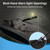 Seapisode 600D Bimini Top Storage Boot, Storage Boat Replacement Cover Waterproof and UV Protection with Light Hole, Suitable for 3-4 Bows Bimini Tops