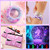 Toylink Unicorn Gifts for Girls Age 4 5 6 7 8 9 10, Kids Unicorn Toys with Mini Karaoke Machine/Glowing Blanket/Night Light/Headband/Bracelets, Birthday Graduation Gifts for Daughter Niece