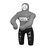 DALLX Kids Grappling Dummy for Fitness Training Practice Wrestling Judo Karate MMA Punching Dummy for Kids Jiu-Jitsu - UNFILLED (Grey, 40")
